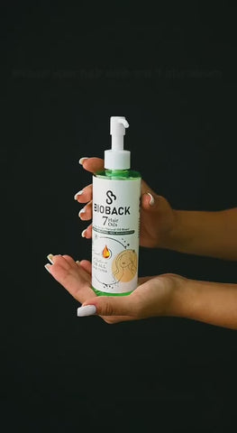 Bioback Hair 7 Oils 200 ml | زيت الشعر بديل السيرم 7 زيوت 200 مللي